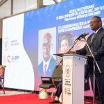 Doudou Fwamba, lors du lancement de la campagne de mobilisation pour l'entrée en vigueur de l'IS et IRPP à Kinshasa