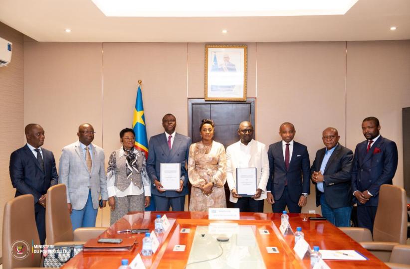 Le ministre de Portefeuille et la BCC engagés dans une synergie pour la constitution de réserves nationales en or monétaire