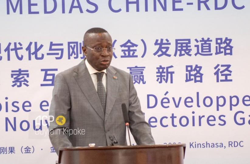 Mukoko Samba, ministre congolais de l'économie nationale 