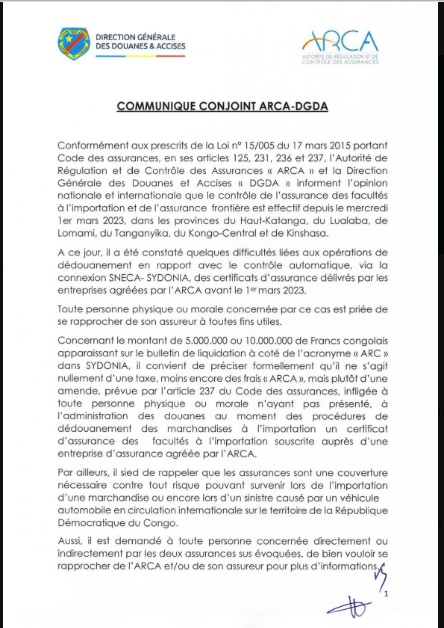 Communiqué