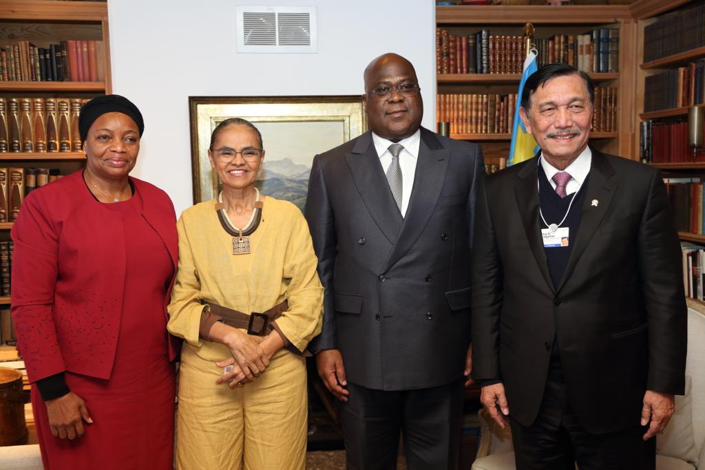 Le président Félix Tshisekedi a assisté à la signature de ce partenariat 