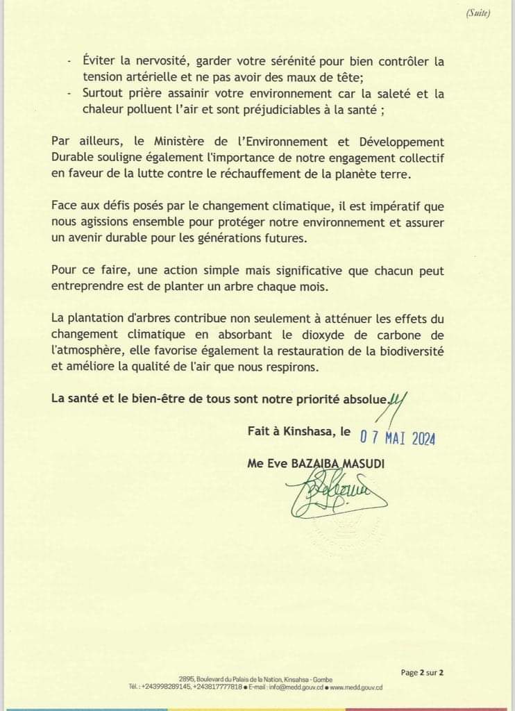 Communiqué 