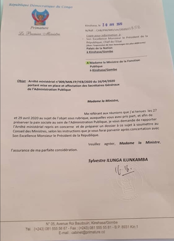 Premier ministre