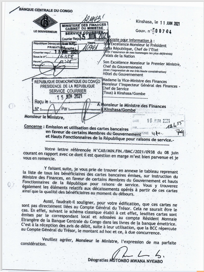 Lettre BCC