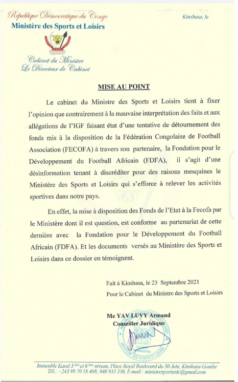 Mise au point