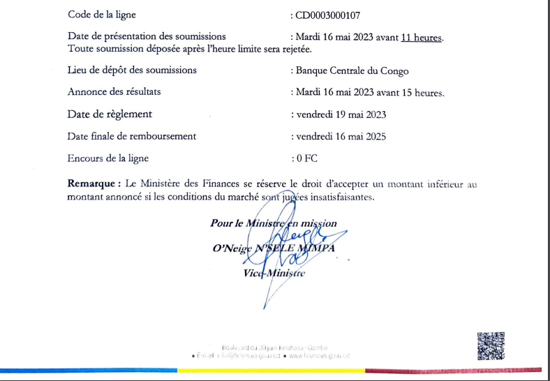 Obligations du Trésor