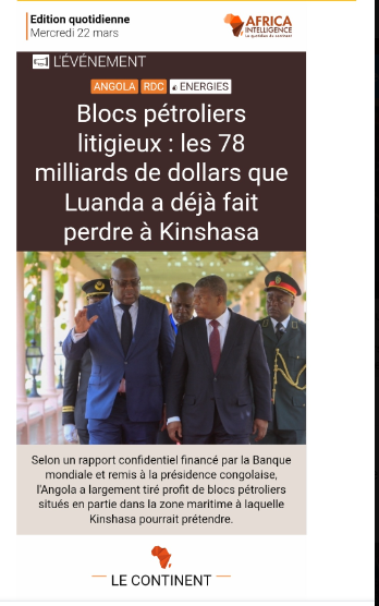 Dossier pétrole