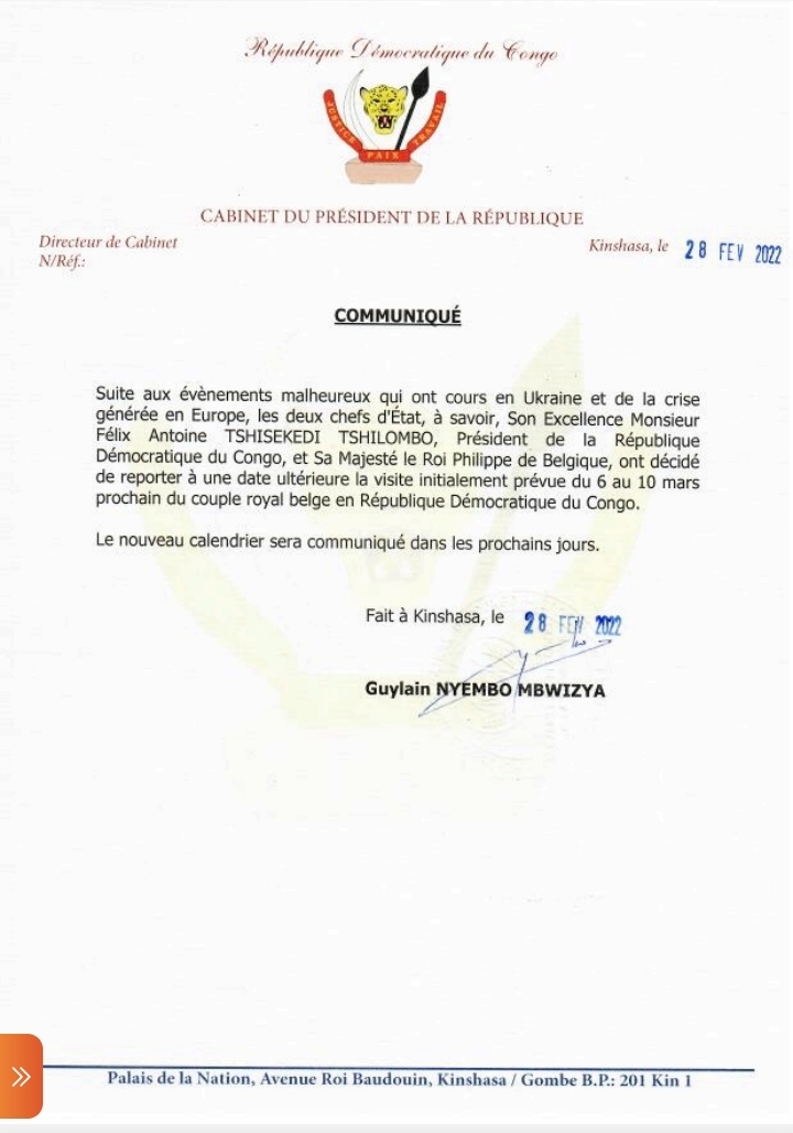 communiqué 