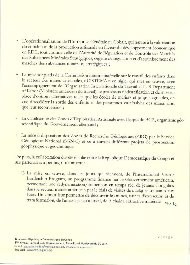 Communiqué 