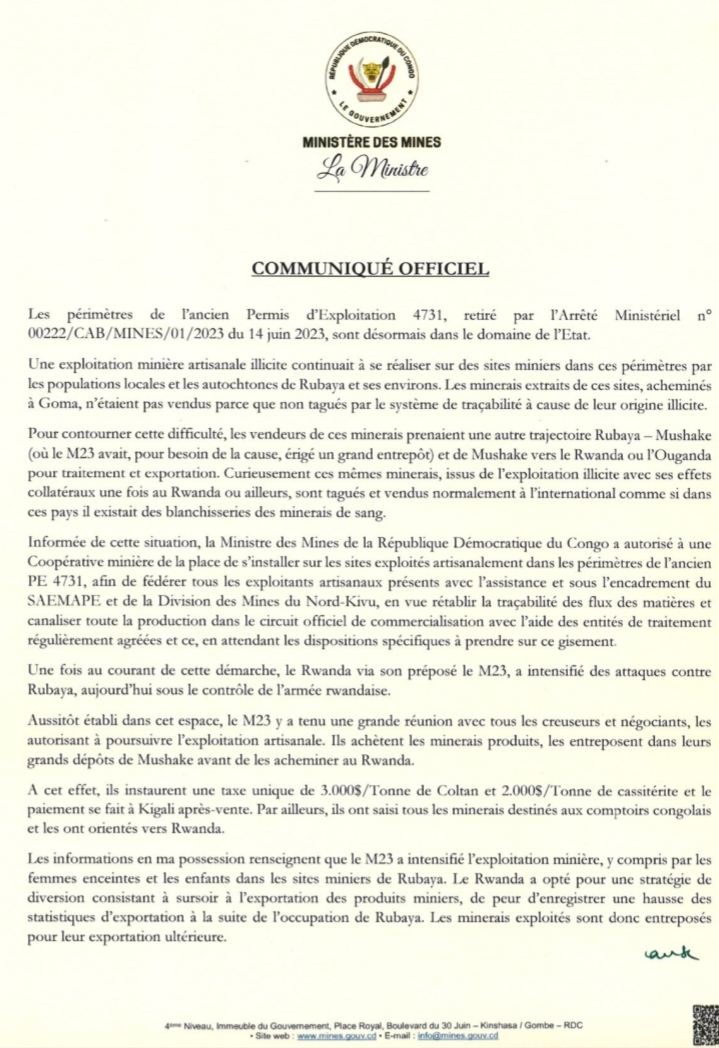 Communiqué 