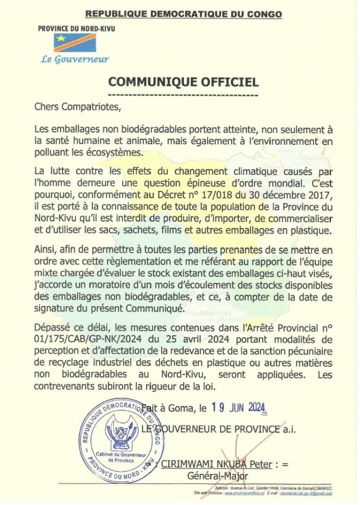 Communiqué 