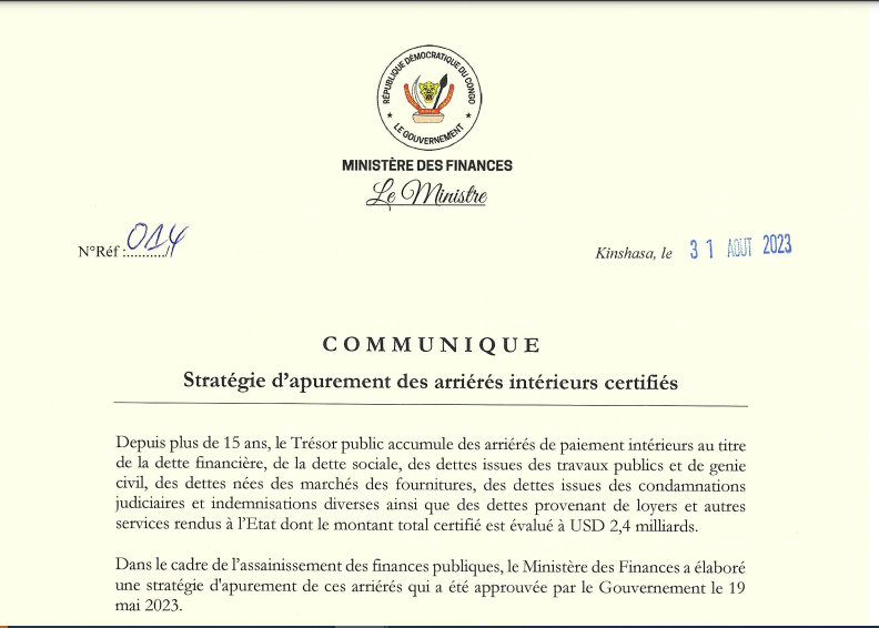 Communiqué