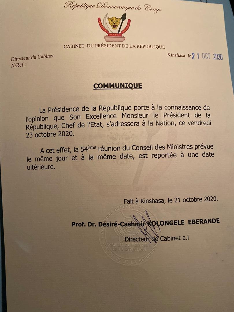 conseil annulé