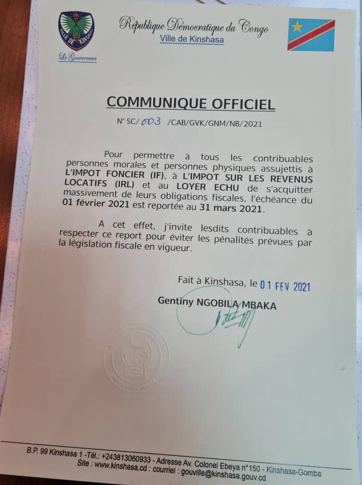 impôt foncier 
