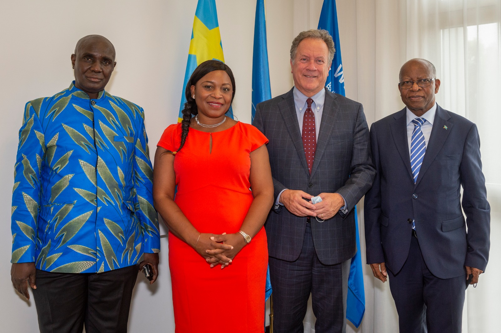 Ministre de l'Agriculture et le Directeur exécutif du Pam