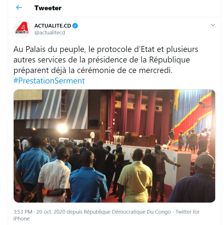 prestation de serment