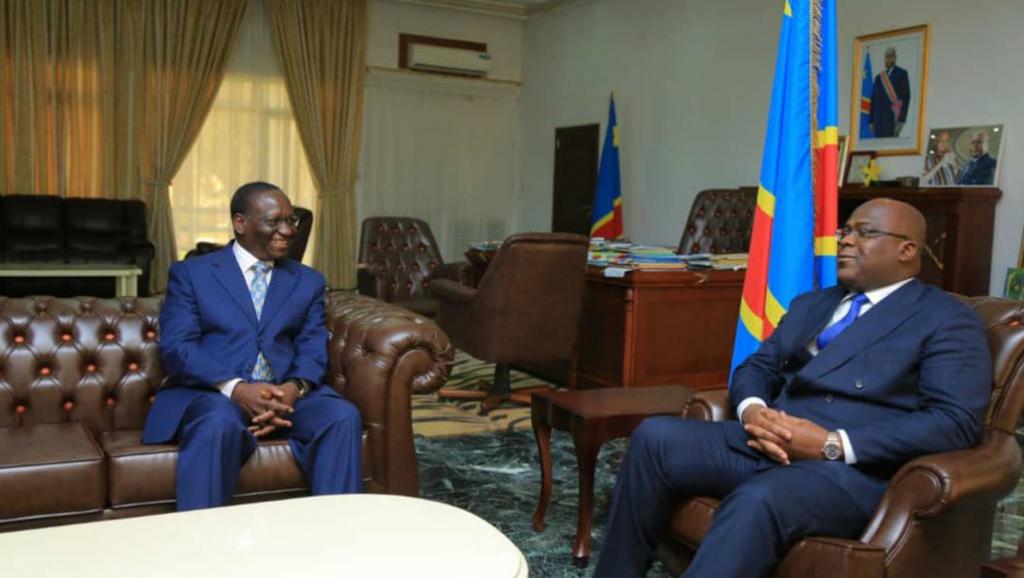 Félix Tshisekedi et Sylvestre Ilunga 