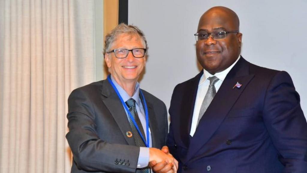 Félix et Bill Gates 
