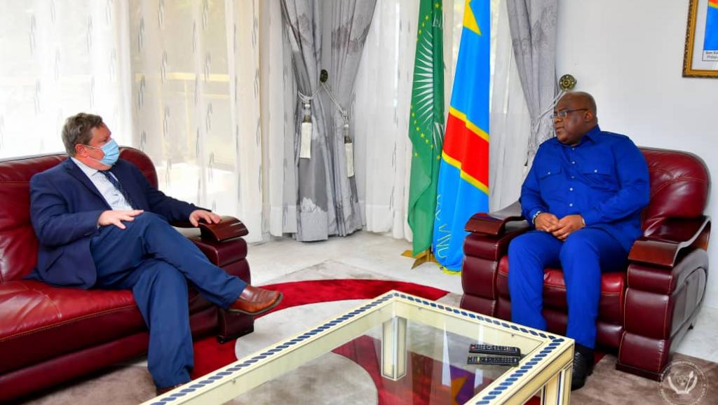 Félix Tshisekedi et Mike Hammer 