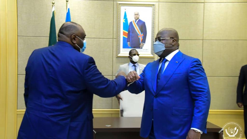 Félix Tshisekedi  et Jean Pierre Bemba
