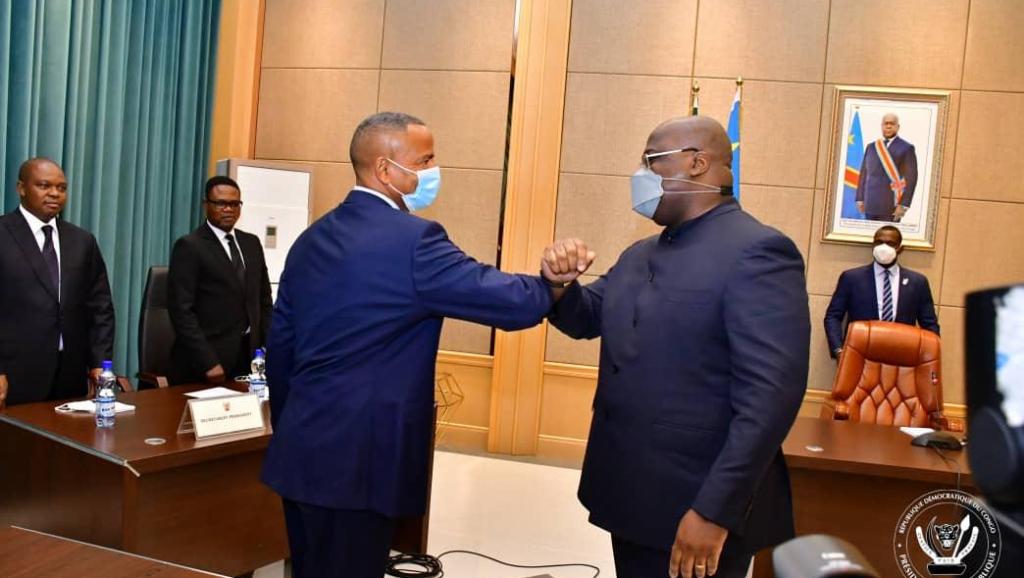 Félix Tshisekedi et Moïse Katumbi