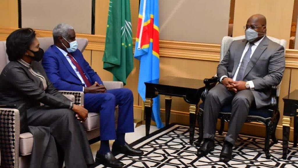 Félix et Moussa Faki