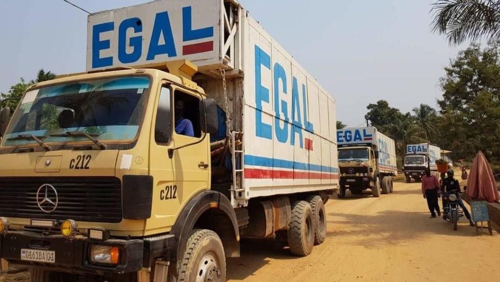 Camions d'EGAL SARL. Ph. Droits tiers.  