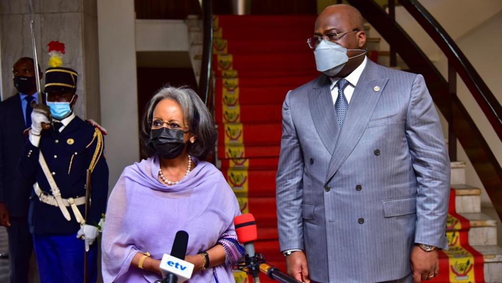 Félix Tshisekedi et Sahle-work 