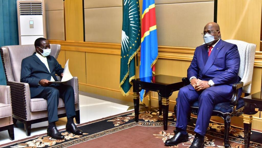 Félix Tshisekedi et Sylvestre Ilunga 