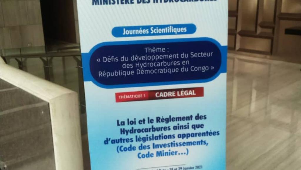 Journée scientifique des hydrocarbures à l'Hôtel du fleuve de Kinshasa. Ph. DESKECO.COM