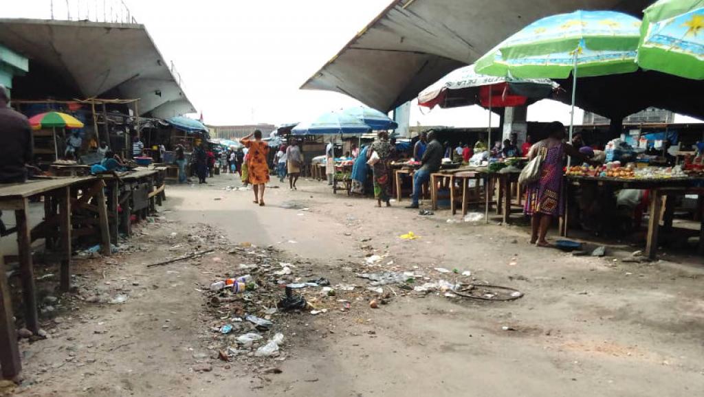 Marché central de Kinshasa. Ph. Droits tiers. 