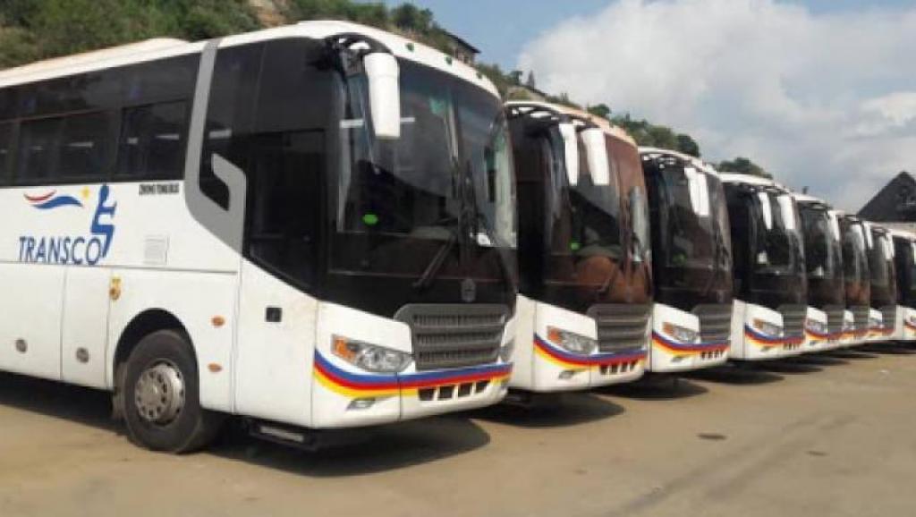 Nouveaux bus TRANSCO. Ph. Actualite.cd