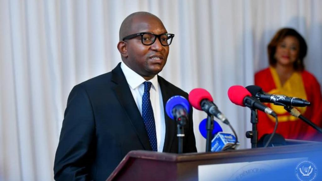 Le premier ministre Sama Lukonde. 