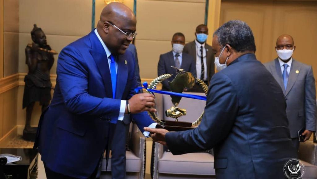 Félix Tshisekedi et Dr Muyembe