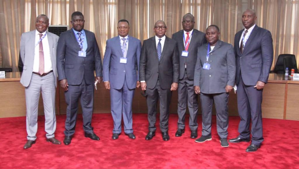 La délégation du PPRD ayant adhéré à l'Union Sacrée. Ph.Droits tiers.