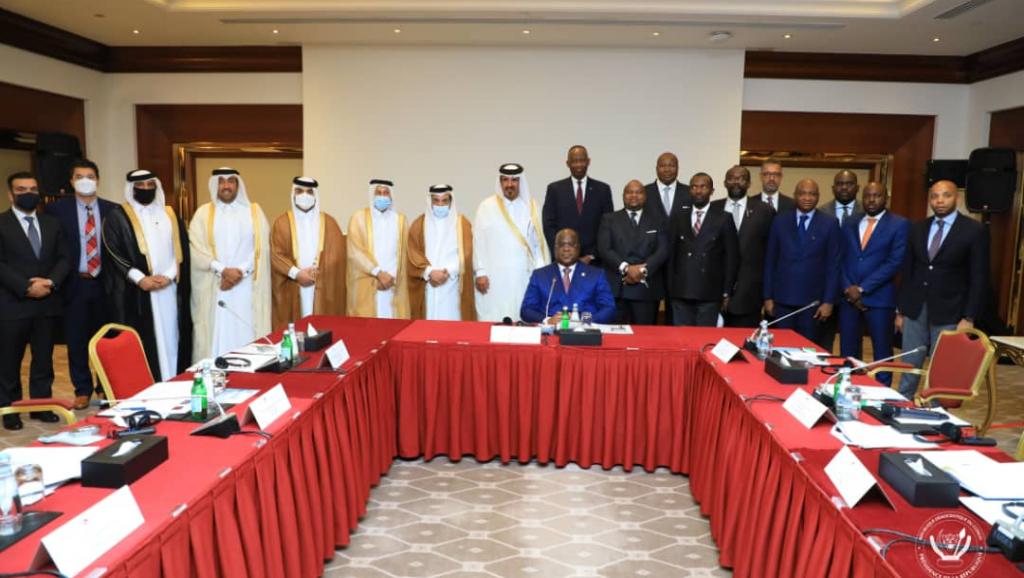Félix Tshisekedi et le patronat de Doha 