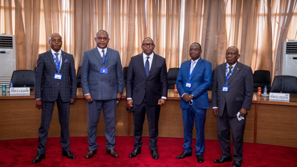 Le G26 chez le premier ministre Sama Lukonde. Ph. Droits tiers.