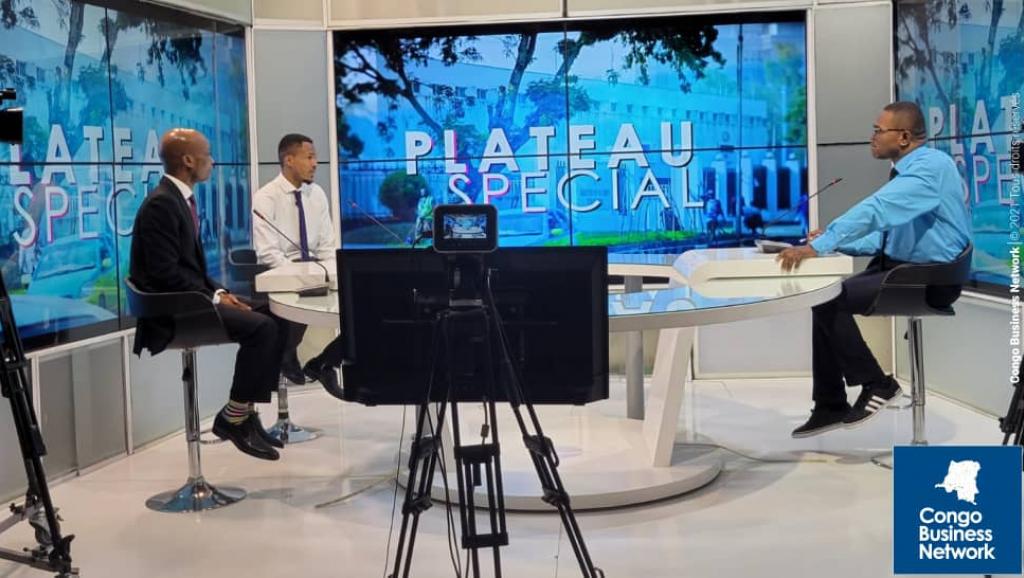 Congo Business Network  au plateau de Univers TV