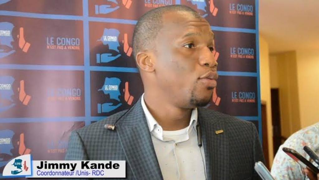 Jimmy Kande, coordonnateur de l'UNIS. Ph. Droits tiers.