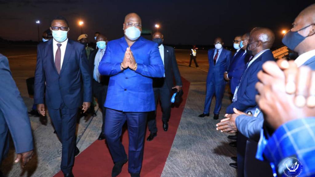 Félix Tshisekedi à Livingstone en Zambie. Ph. Droits tiers.