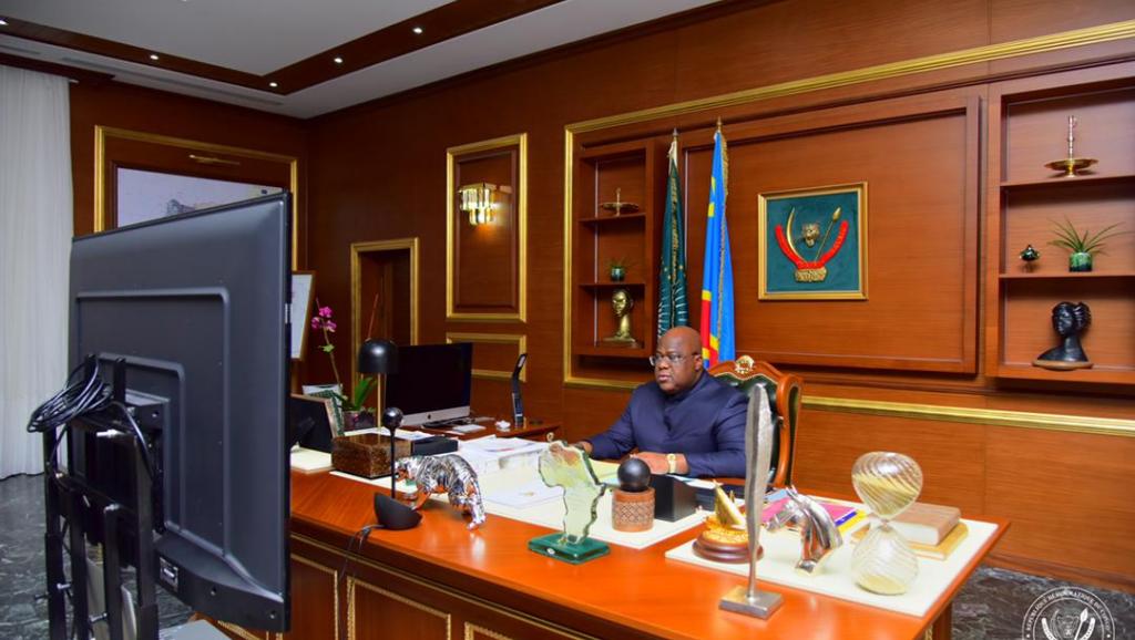 Félix Tshisekedi au Conseil des ministres