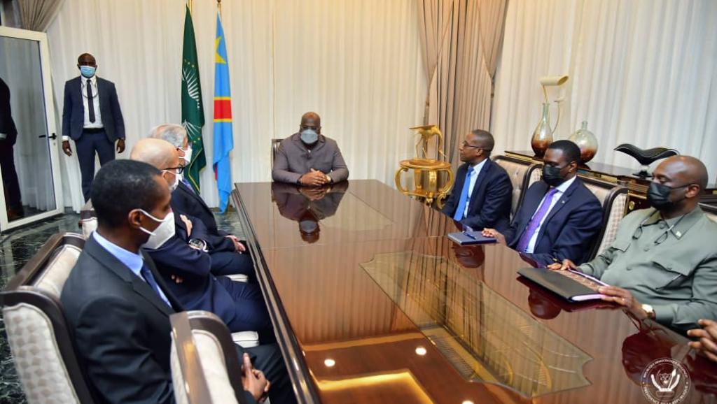 Félix Tshisekedi et DP World