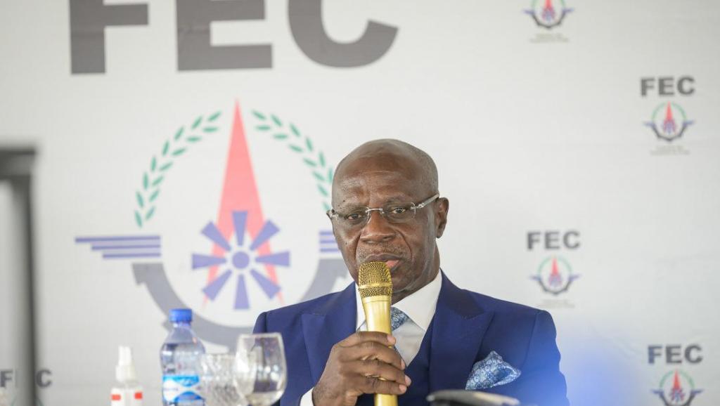 Albert Yuma, président national de la FEC. Ph. ACTUALITE.CD