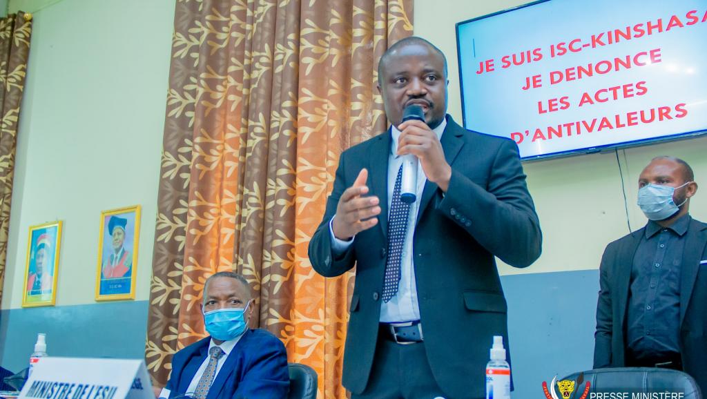 Muhindo Nzangi, ministre de l'ESU. Ph. Droits tiers.