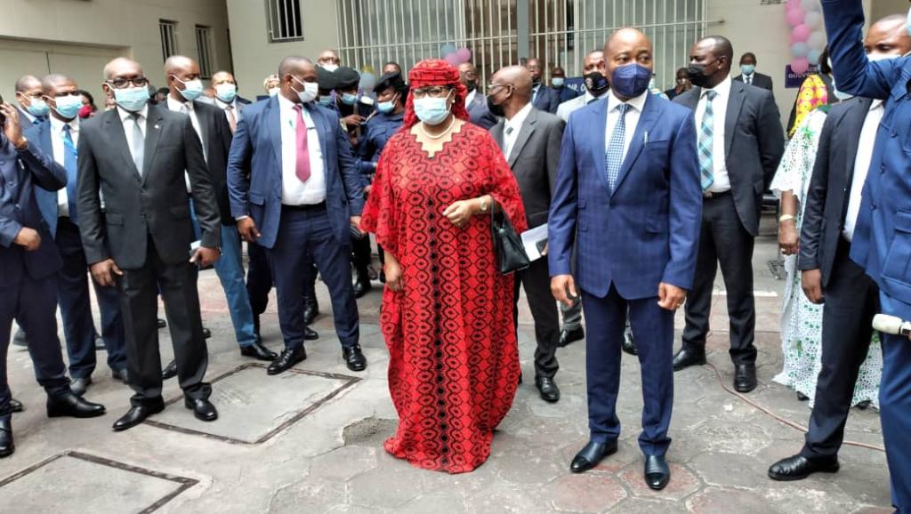 Mme Malangu à la BCC