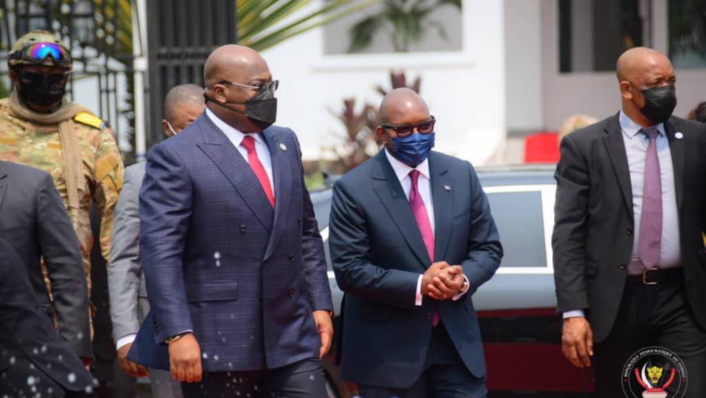 Félix Tshisekedi et Sama Lukonde