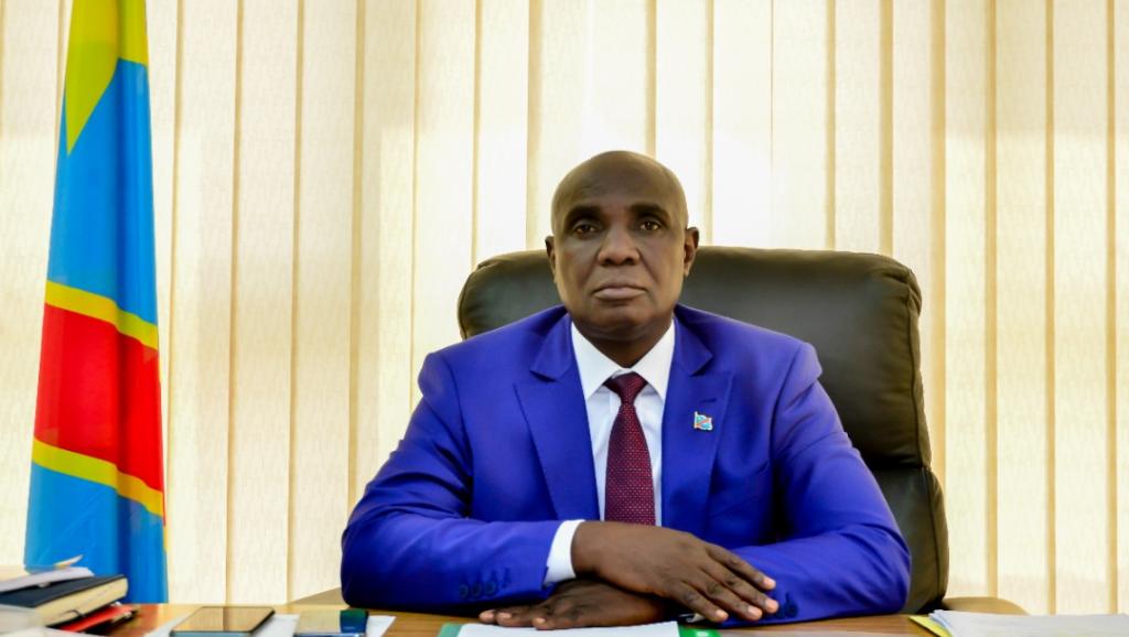 Le ministre de l'Agriculture Désiré M'zinga Birihanze