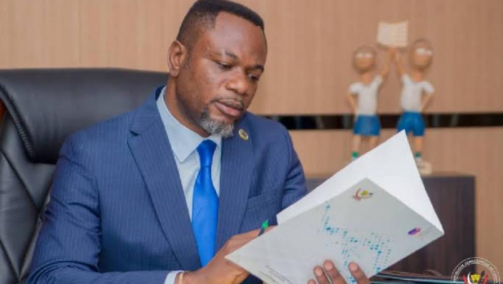 Tony Mwaba, ministre de l'EPST. Ph. Droits tiers.