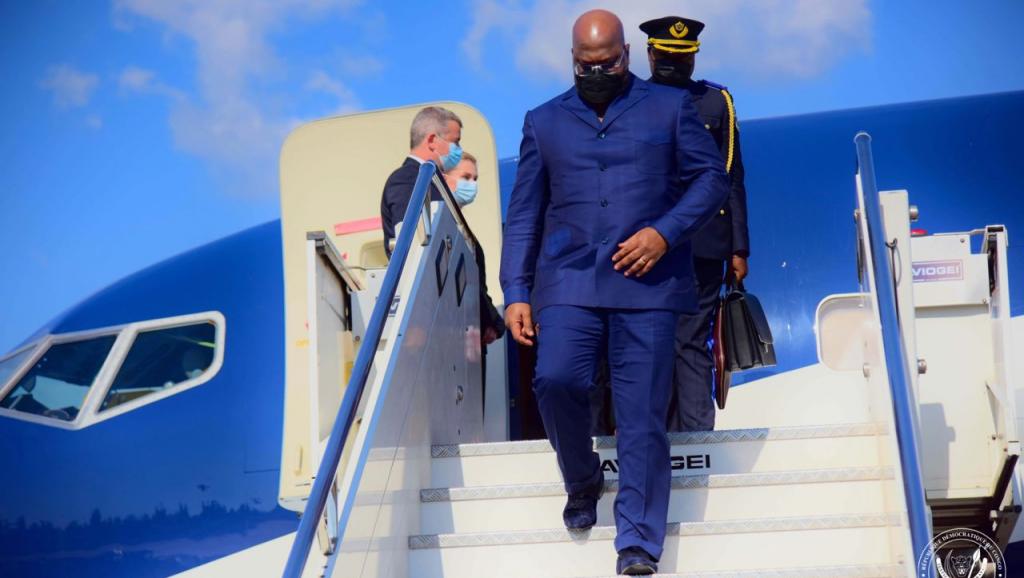 Félix Tshisekedi est arrivé à Rome