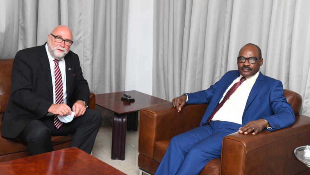 Nicolas kazadi et Gunter Kook